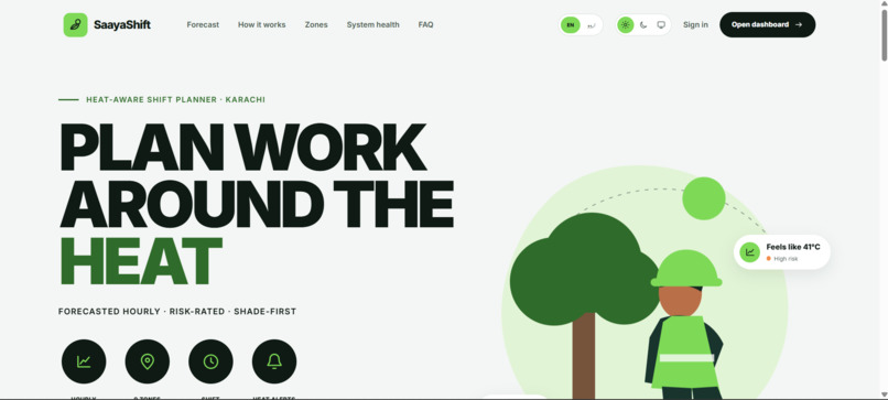 Saayashift – screenshot 1