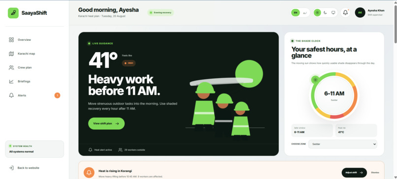 Saayashift – screenshot 2