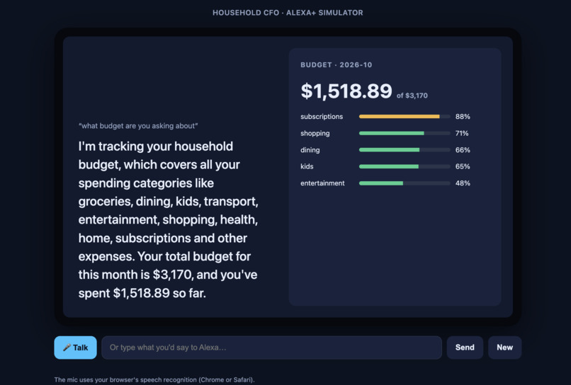  Household CFO  – screenshot 1