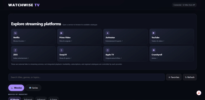 WatchWise-TV – screenshot 3