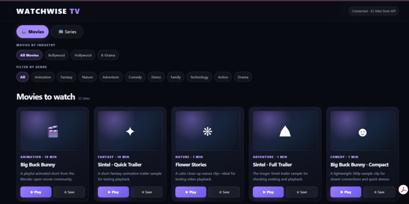 WatchWise-TV – screenshot 4