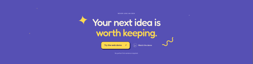 escriba: don't lose your ideas – screenshot 4