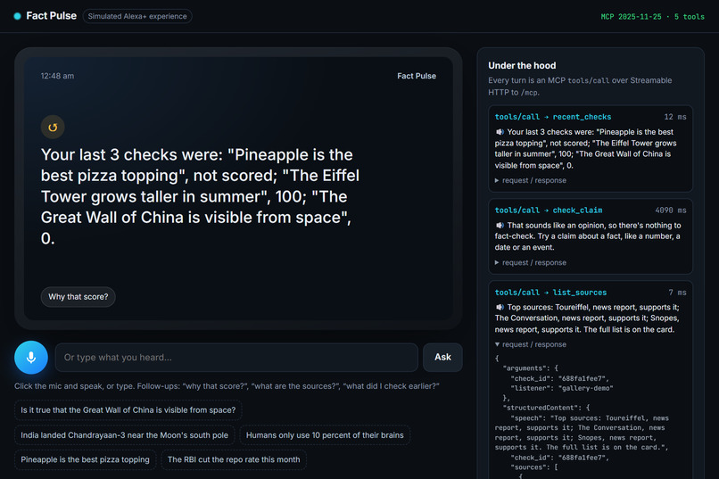 Fact Pulse – screenshot 3