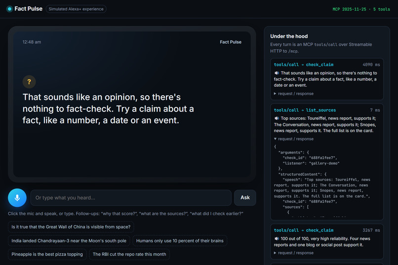 Fact Pulse – screenshot 5
