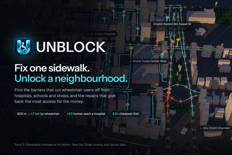 UNBLOCK - Accessibility Infrastructure Intelligence – screenshot 2
