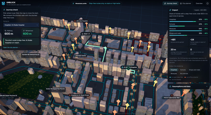UNBLOCK - Accessibility Infrastructure Intelligence – screenshot 8