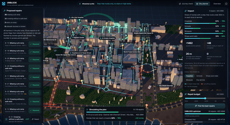 UNBLOCK - Accessibility Infrastructure Intelligence – screenshot 9
