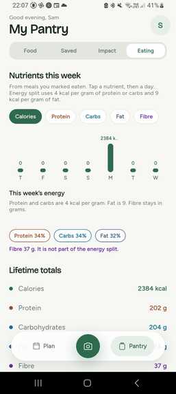 Plateful – screenshot 2