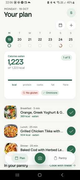 Plateful – screenshot 1
