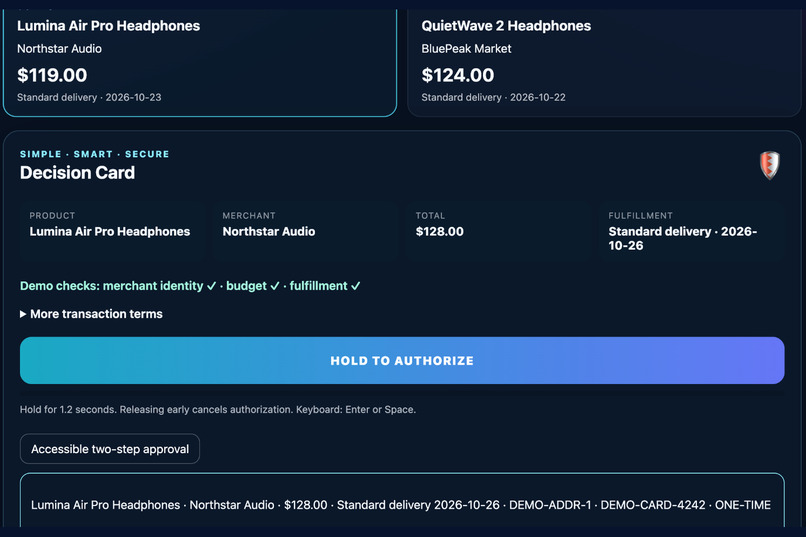 3S TrustGate — USER Authorization for Agentic Commerce – screenshot 9