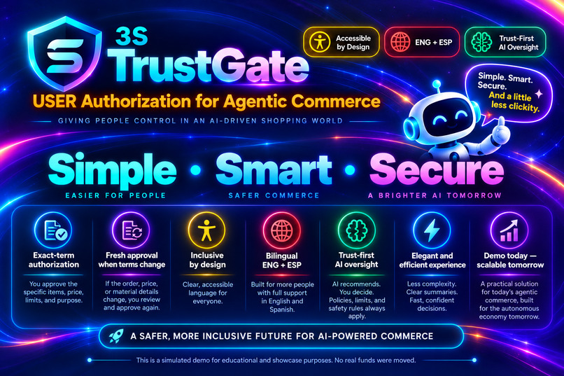 3S TrustGate — USER Authorization for Agentic Commerce – screenshot 12