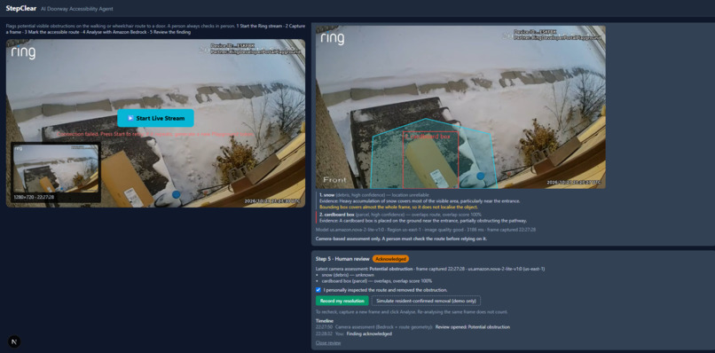 StepClear - AI Doorway Accessibility Agent – screenshot 5
