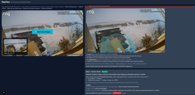 StepClear - AI Doorway Accessibility Agent – screenshot 6