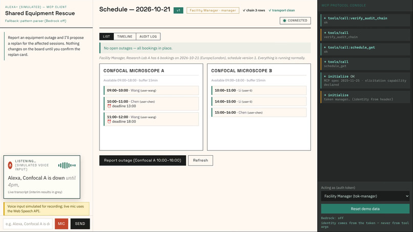 Shared Equipment Rescue – screenshot 1