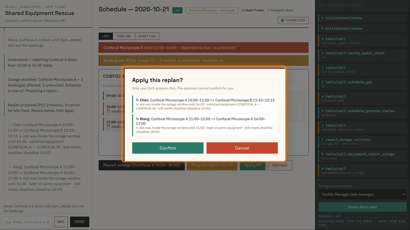 Shared Equipment Rescue – screenshot 3