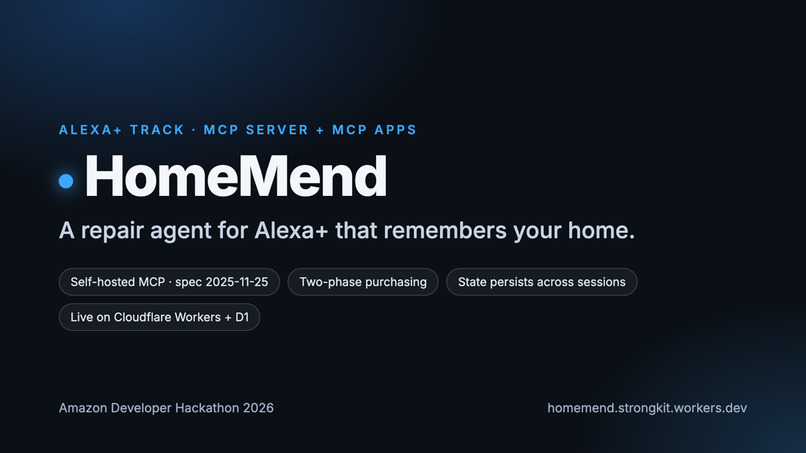 HomeMend – screenshot 1