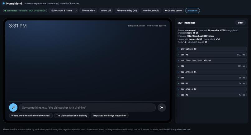 HomeMend – screenshot 2