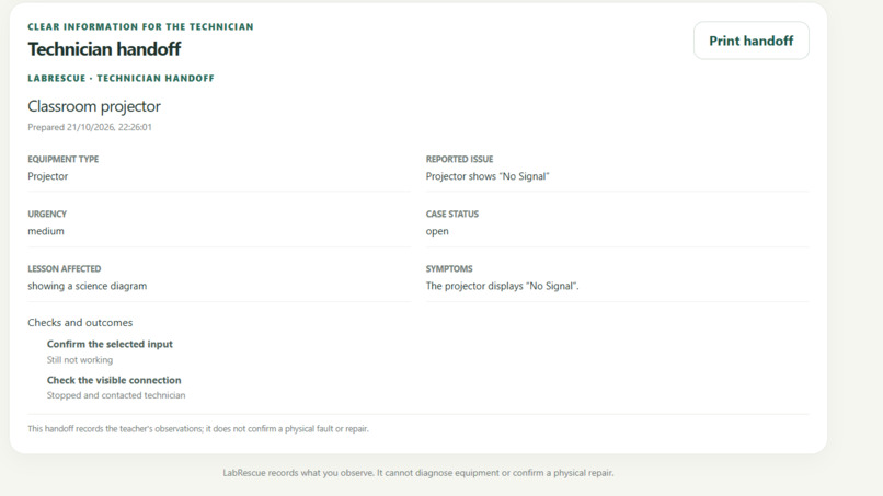 LabRescue – screenshot 5