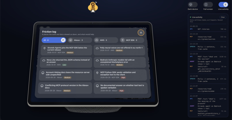 Greeo for Alexa+ – screenshot 3