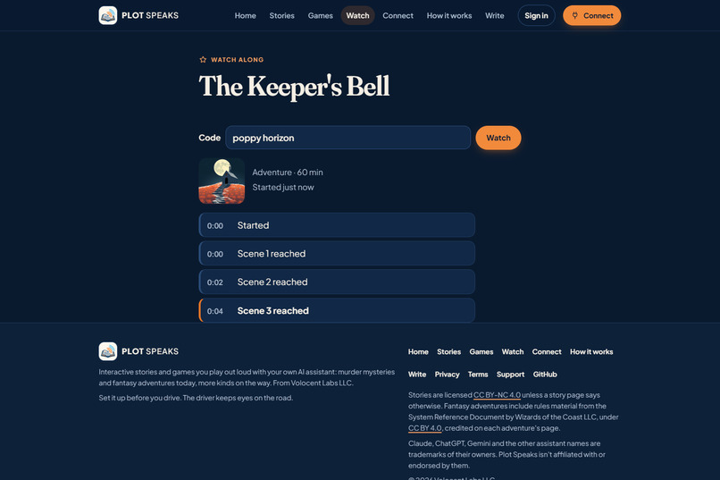 Plot Speaks – screenshot 3