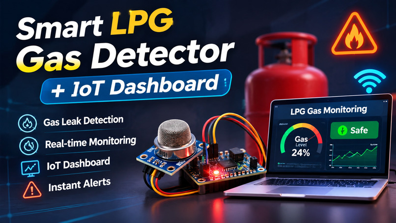 Smart LPG Gas Detector & IoT Safety Dashboard – screenshot 2