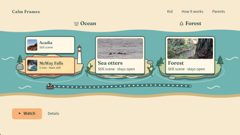 Calm Frames – screenshot 2