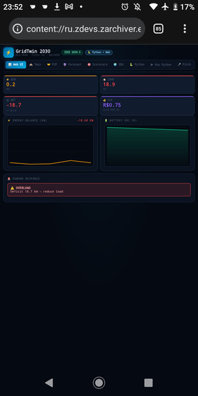 Aether Grid Hackathon Projects Collection – screenshot 3