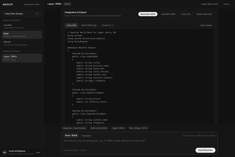 Backlot – screenshot 8