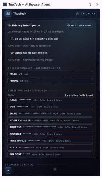 TrusTech – screenshot 2