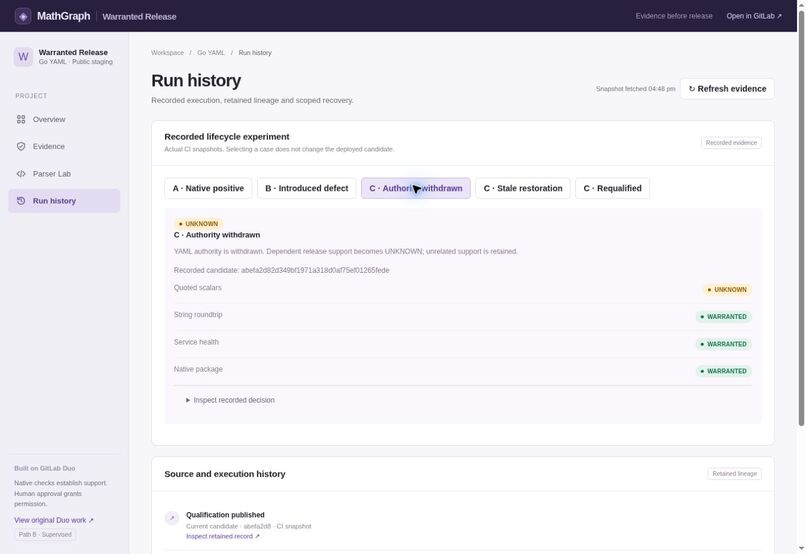 MathGraph - The Warranted Release Agent – screenshot 4