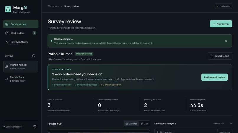 MargAI – screenshot 1