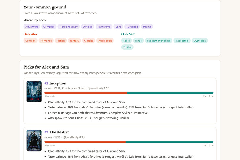 TasteBridge – screenshot 3