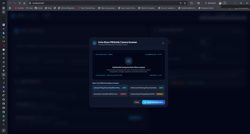 Vitalis AI: Autonomous Eldercare for Alexa+ – screenshot 2