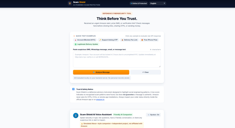 Scam Shield – AI-Powered Scam Detection – screenshot 3