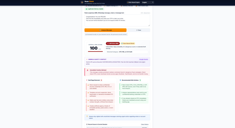 Scam Shield – AI-Powered Scam Detection – screenshot 5