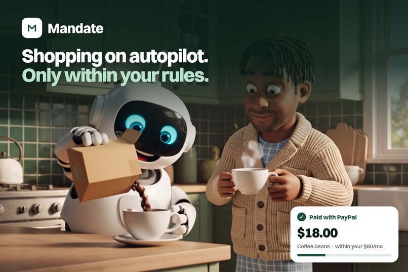 Mandate - Agentic Shopping with PayPal – screenshot 1