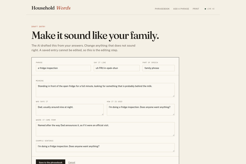 Household Words – screenshot 4