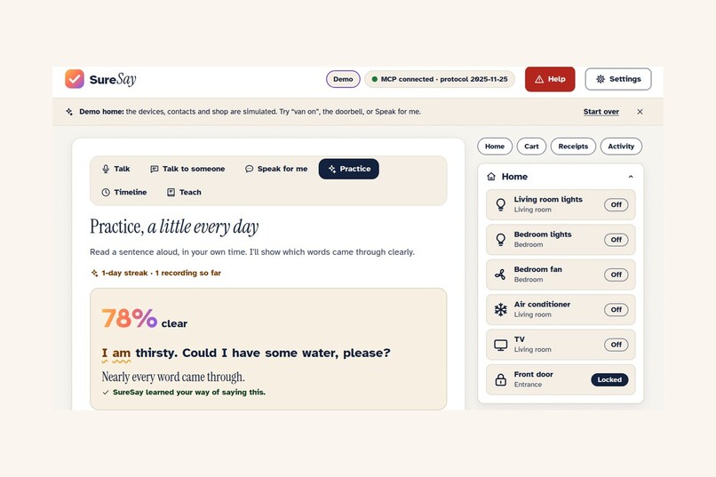 SureSay: nothing happens until you choose – screenshot 2