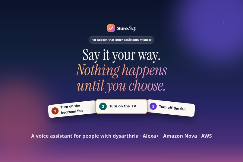 SureSay: nothing happens until you choose – screenshot 3