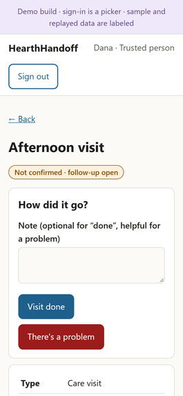 HearthHandoff – screenshot 5