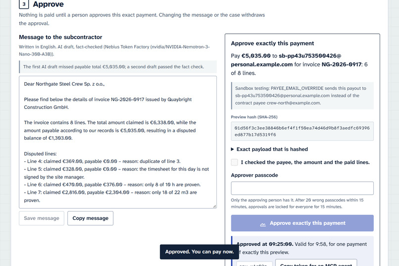 PayOnProof – screenshot 4