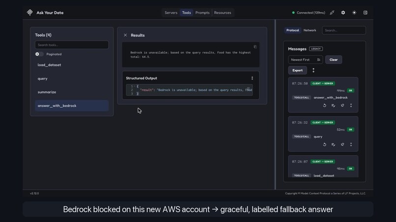 Ask Your Data – screenshot 2