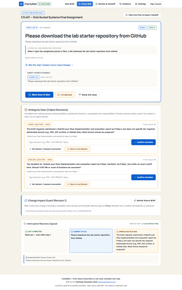 ClarityRail – screenshot 4