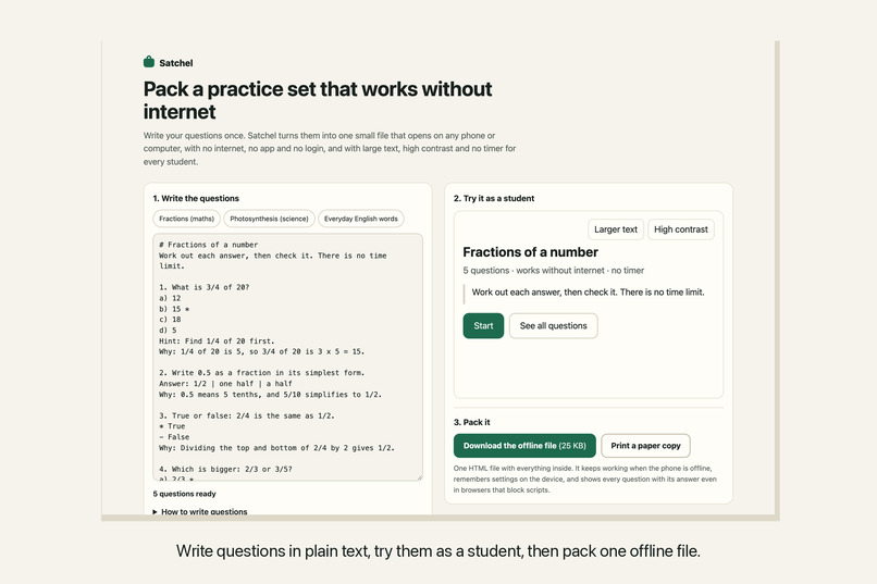Satchel – screenshot 1