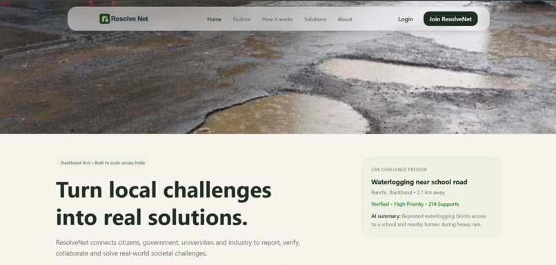 ResolveNet – screenshot 1