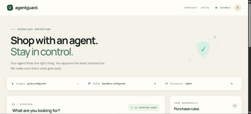 AgentGuard — IntentLock – screenshot 1