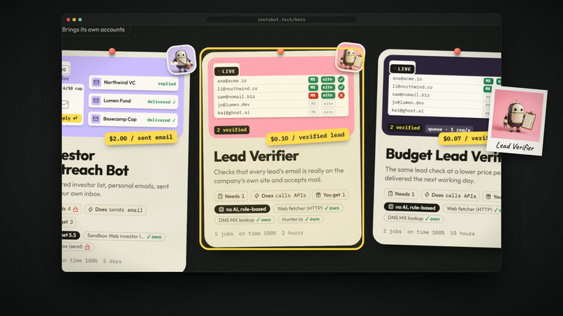 Rent-A-Bot – screenshot 6