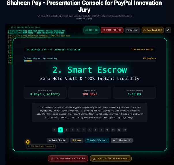 Shaheen Pay: Zero-Hold & Quantum PayPal Intelligence – screenshot 5