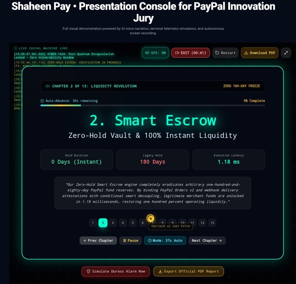 Shaheen Pay: Zero-Hold & Quantum PayPal Intelligence – screenshot 15