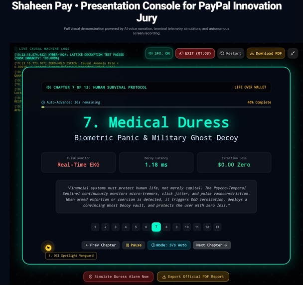 Shaheen Pay: Zero-Hold & Quantum PayPal Intelligence – screenshot 2